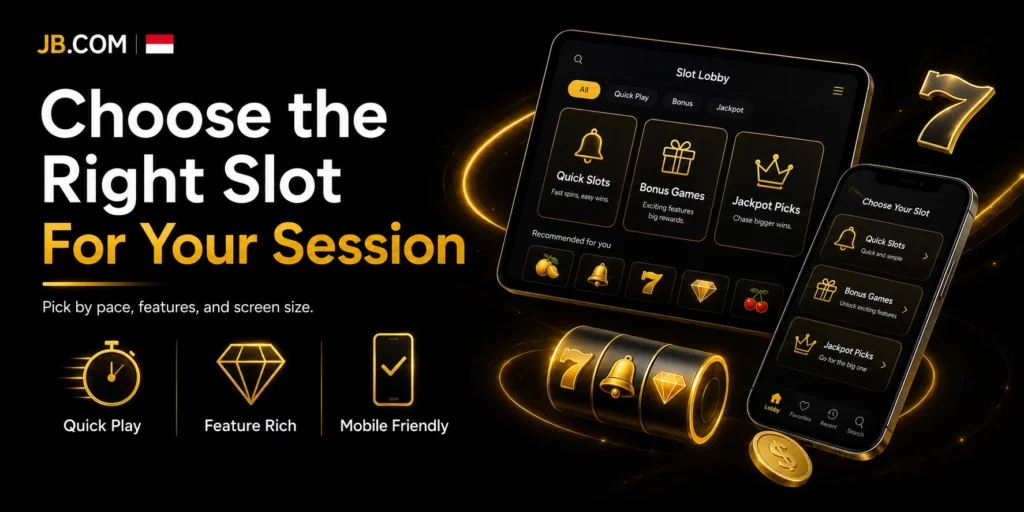 JB.COM slot selection guide for every playing style